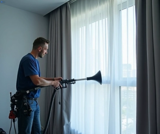 Professional curtain stain removal process equipment Matty Curtain Cleaning sunnybank-hills